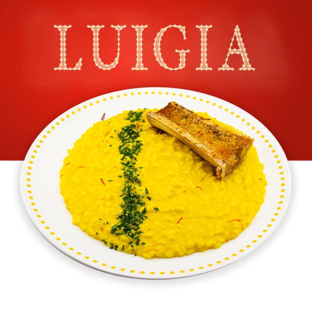 Risotto Alla Milanese Con Midollo